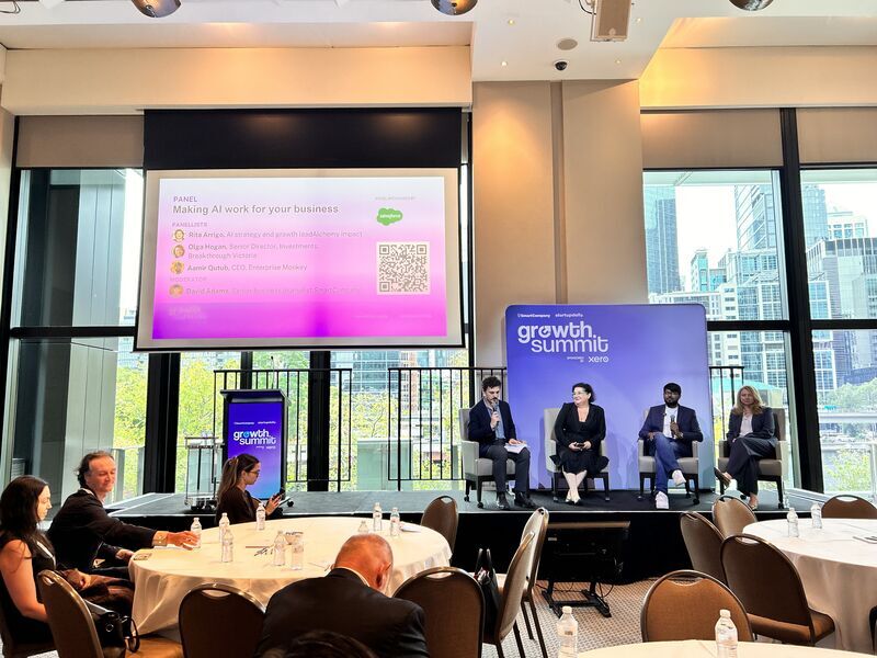 BV's Olga Hogan on the Growth Summit panel: Making AI work for your business