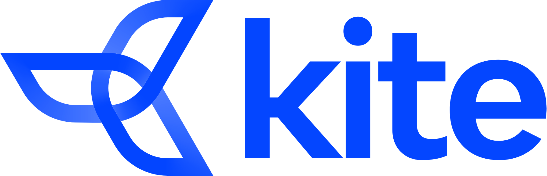 Kite magnetics logo shaded blue rgb